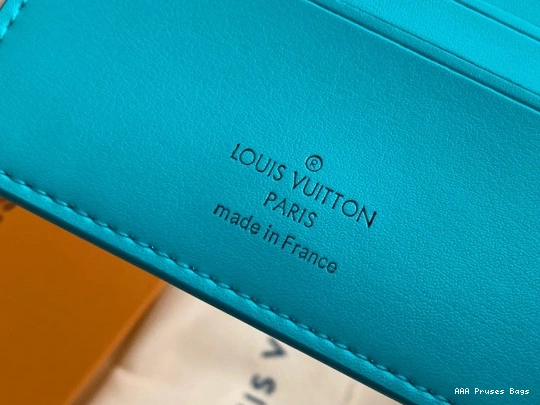 AAA Pruses Bags VUITTON MULTIPLE WALLET LOUIS 0712